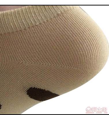 【高檔純棉襪子短襪純棉襪女士船襪斑點廠家直銷MJ0001】佛山市南海區(qū)里水和利襪廠 - 產品庫